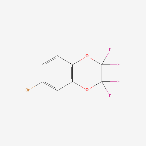 6-BROMO-2,2,3,3-TETRAFLUORO-1,4-BENZODIOXAN (CAS: 141872-90-4) - Related Chemical Product