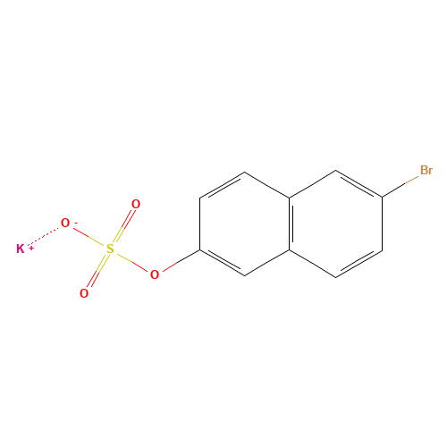 6-BROMO-2-NAPHTHYL SULFATE,POTASSIUM SALT (CAS: 71799-94-5) - Related Chemical Product