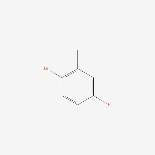 2-Bromo-5-fluorotoluene (CAS: 452-63-1) - Chemical Structure and Molecular Formula 