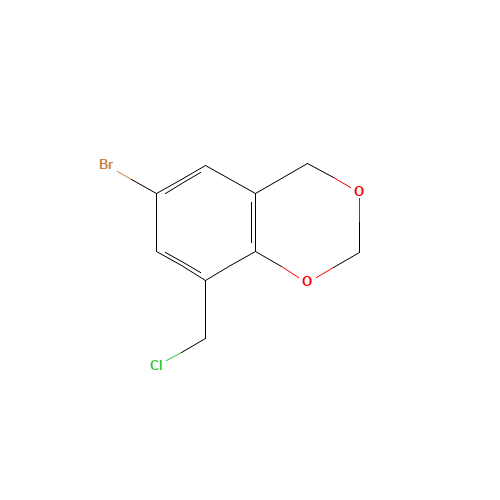 6-BROMO-8-(CHLOROMETHYL)-4H-1,3-BENZODIOXINE (CAS: 129888-79-5) - Related Chemical Product
