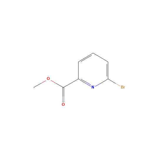 6-BROMOPYRIDINE-2-CARBOXYLIC ACID METHYL ESTER (CAS: 26218-75-7) - Chemical Structure and Molecular Formula 