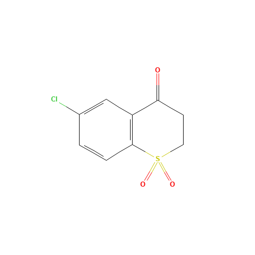 6-CHLORO-1,2,3,4-TETRAHYDRO-1LAMBDA6-BENZOTHIINE-1,1,4-TRIONE (CAS: 90396-06-8) - Related Chemical Product