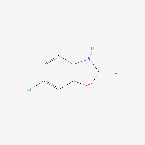 6-CHLORO-1,3-BENZOXAZOL-2(3H)-ONE (CAS: 19932-84-4) - Chemical Structure and Molecular Formula 