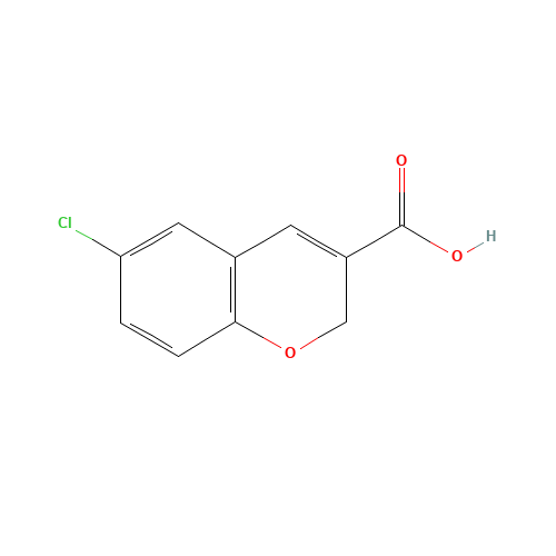6-CHLORO-2H-1-BENZOPYRAN-3-CARBOXYLIC ACID (CAS: 83823-06-7) - Related Chemical Product
