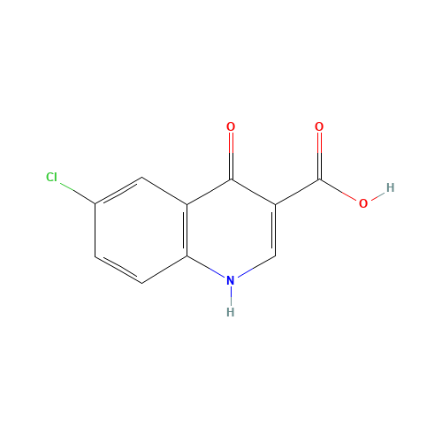 6-CHLORO-4-HYDROXYQUINOLINE-3-CARBOXYLIC ACID (CAS: 35973-14-9) - Related Chemical Product