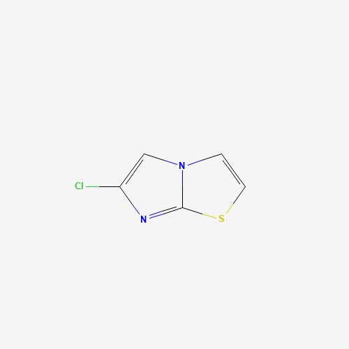 6-CHLOROIMIDAZO[2,1-B]THIAZOLE (CAS: 23576-81-0) - Chemical Structure and Molecular Formula 
