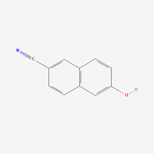 6-Cyano-2-naphthol (CAS: 52927-22-7) - Chemical Structure and Molecular Formula 