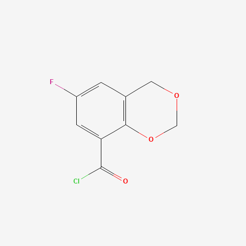 6-FLUORO-1,3-BENZODIOXENE-8-CARBONYL CHLORIDE (CAS: 321309-29-9) - Related Chemical Product