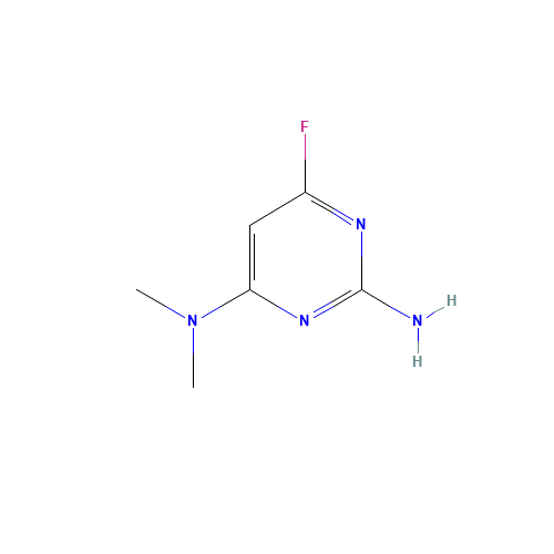 2-AMINO-4-DIMETHYLAMINO-6-FLUOROPYRIMIDINE (CAS: 165258-70-8) - Related Chemical Product