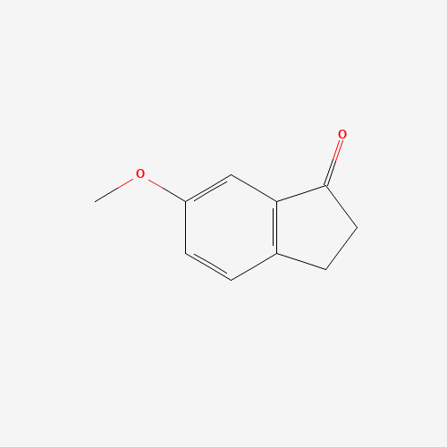 6-Methoxy-1H-indanone (CAS: 13623-25-1) - Chemical Structure and Molecular Formula 