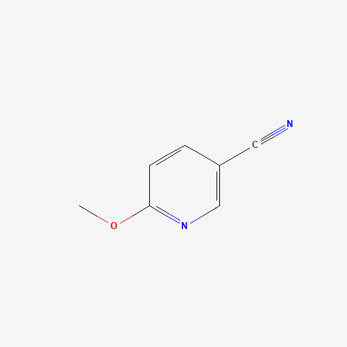 2-METHOXYPYRIDINE-5-CARBONITRILE (CAS: 15871-85-9) - Chemical Structure and Molecular Formula 