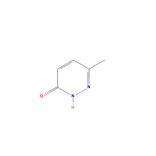 6-Methylpyridazin-3(2H)-one (CAS: 13327-27-0) - Chemical Structure and Molecular Formula 