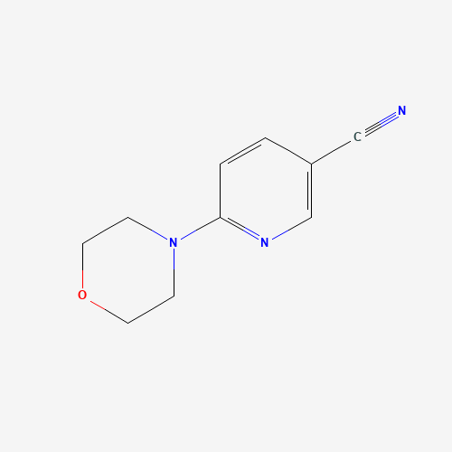 6-MORPHOLINONICOTINONITRILE (CAS: 259683-28-8) - Chemical Structure and Molecular Formula 