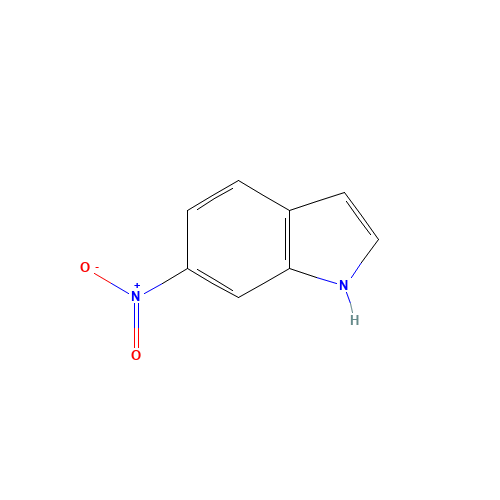 6-Nitroindole (CAS: 4769-96-4) - Chemical Structure and Molecular Formula 