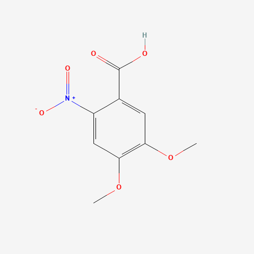 4,5-Dimethoxy-2-nitrobenzoic acid (CAS: 4998-07-6) - Related Chemical Product