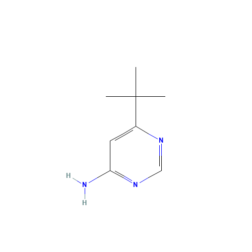 4-AMINO-6-TERT-BUTYLPYRIMIDINE (CAS: 3435-27-6) - Related Chemical Product