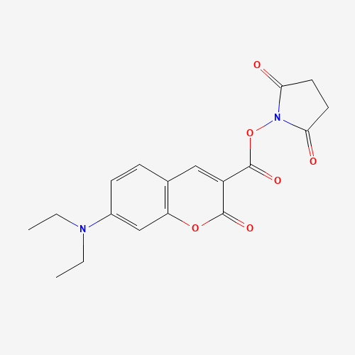 7-DIETHYLAMINOCOUMARIN-3-CARBOXYLIC ACID,SUCCINIMIDYL ESTER (CAS: 139346-57-9) - Related Chemical Product