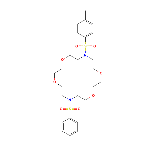 7,16-bis[(4-Methylphenyl)sulfonyl]-1,4,10,13-tetraoxa-7,16-diazacyclooctadecane (CAS: 52601-78-2) - Related Chemical Product