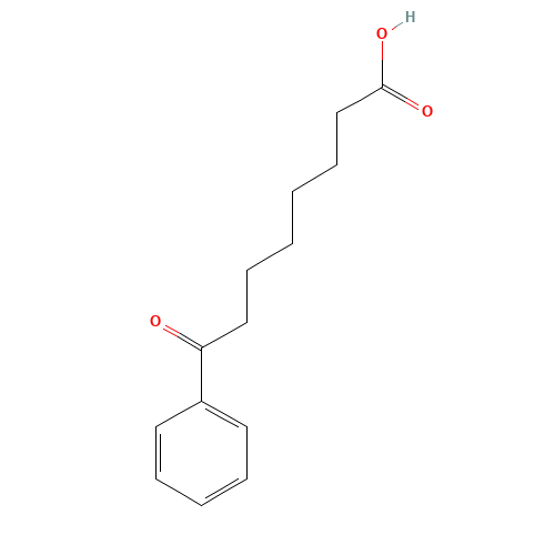 7-BENZOYLHEPTANOIC ACID (CAS: 66147-75-9) - Chemical Structure and Molecular Formula 