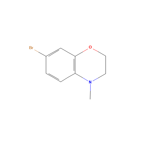 7-BROMO-4-METHYL-3,4-DIHYDRO-2H-1,4-BENZOXAZINE (CAS: 154264-95-6) - Related Chemical Product