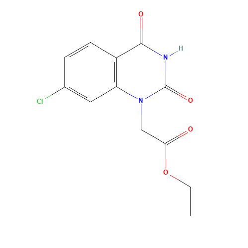 7-Chloro-3,4-dihydro-2,4-dioxo-1(2H)-quinazolineaceticacidethylester (CAS: 112733-45-6) - Related Chemical Product