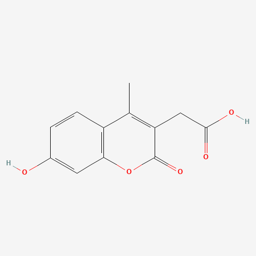 7-HYDROXY-4-METHYL-3-COUMARINYLACETIC ACID (CAS: 5852-10-8) - Related Chemical Product