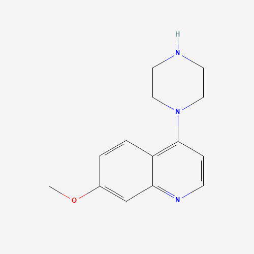7-METHOXY-4-(PIPERAZIN-1-YL)QUINOLINE (CAS: 4038-97-5) - Related Chemical Product