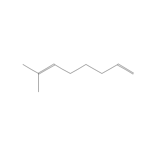 7-METHYL-1,6-OCTADIENE (CAS: 42152-47-6) - Chemical Structure and Molecular Formula 