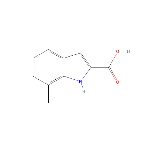 4,6-DICHLORO-1H-INDOLE-2-CARBOXYLIC ACID (CAS: 18474-60-7) - Chemical Structure and Molecular Formula 