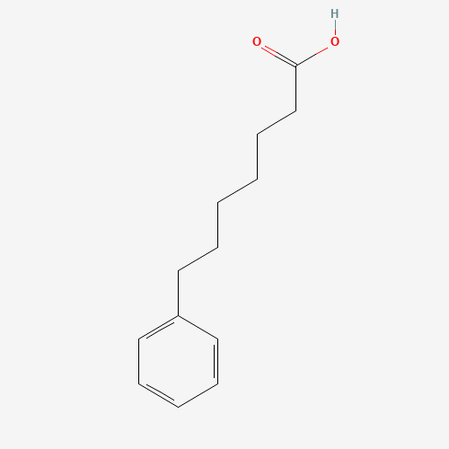 7-PHENYLHEPTANOIC ACID (CAS: 40228-90-8) - Chemical Structure and Molecular Formula 
