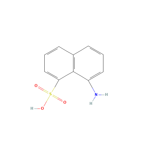 Peri acid (CAS: 82-75-7) - Chemical Structure and Molecular Formula 