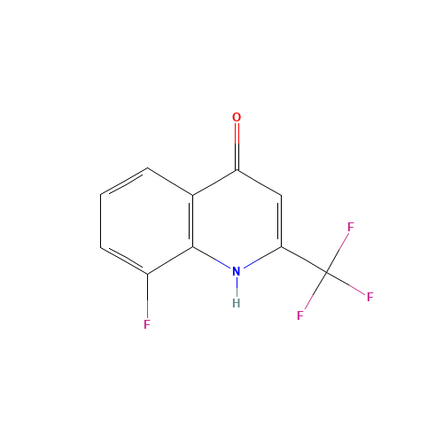 8-FLUORO-4-HYDROXY-2-(TRIFLUOROMETHYL)QUINOLINE (CAS: 31009-31-1) - Related Chemical Product