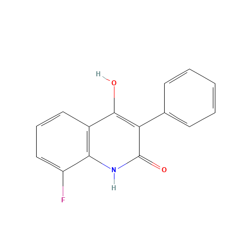 8-Fluoro-4-hydroxy-3-phenyl-2(1H)-quinolinone (CAS: 144603-10-1) - Related Chemical Product