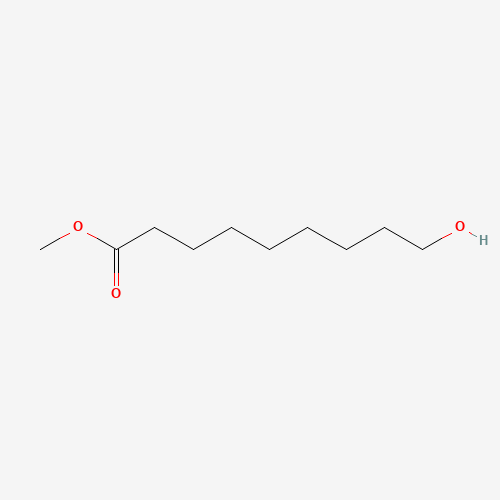 9-HYDROXYPELARGONIC ACID METHYL ESTER (CAS: 34957-73-8) - Chemical Structure and Molecular Formula 