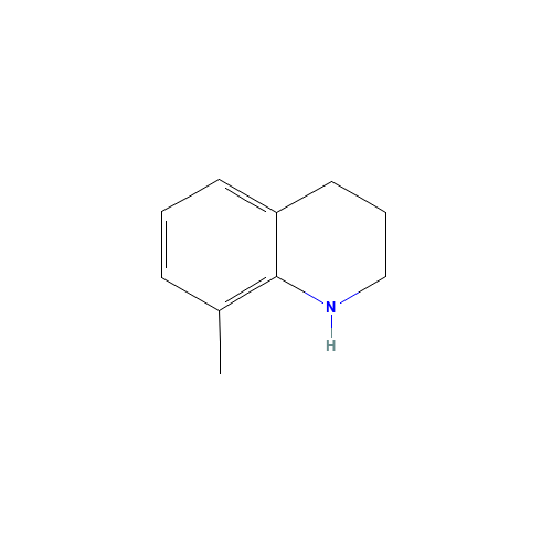 8-Methyl-1,2,3,4-tetrahydroquinoline (CAS: 52601-70-4) - Chemical Structure and Molecular Formula 
