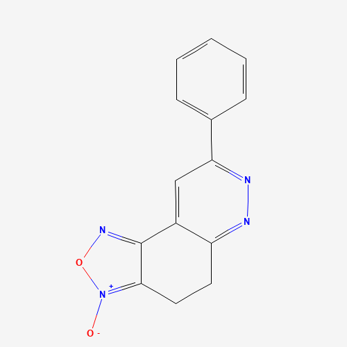 8-PHENYL-4,5-DIHYDRO[1,2,5]OXADIAZOLO[3,4-F]CINNOLIN-3-IUM-3-OLATE (CAS: 257932-08-4) - Related Chemical Product