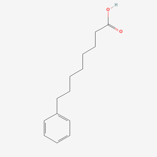 8-PHENYLOCTANOIC ACID (CAS: 26547-51-3) - Chemical Structure and Molecular Formula 