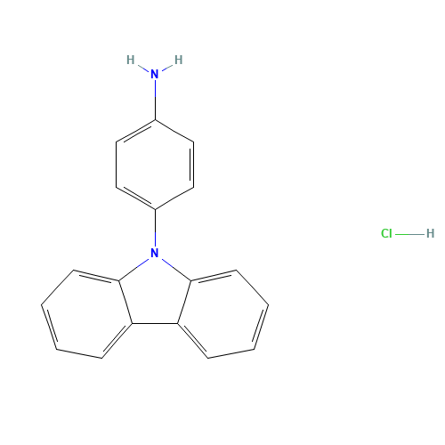 9-(4-AMINOPHENYL)CARBAZOLE HYDROCHLORIDE (CAS: 312700-07-5) - Related Chemical Product