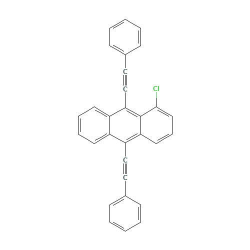 1-Chloro-9,10-bis(phenylethynyl)anthracene (CAS: 41105-35-5) - Related Chemical Product