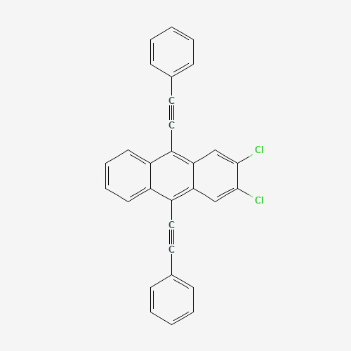 2,3-DICHLORO-9,10-BIS(PHENYLETHYNYL)ANTHRACENE (CAS: 51580-25-7) - Related Chemical Product