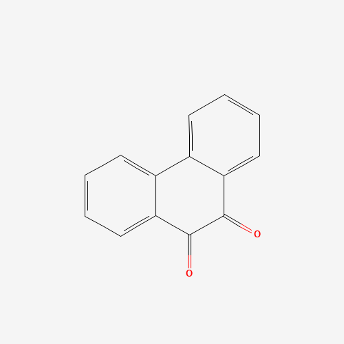 Phenanthrenequinone (CAS: 84-11-7) - Chemical Structure and Molecular Formula 