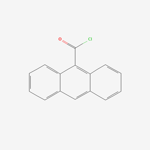 9-ANTHRACENECARBONYL CHLORIDE (CAS: 16331-52-5) - Chemical Structure and Molecular Formula 