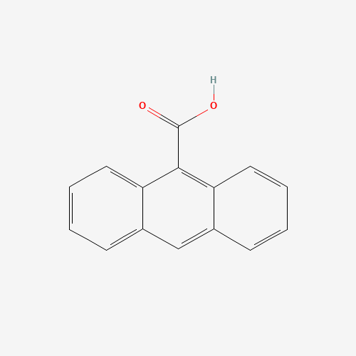 Anthracene-9-carboxylic acid (CAS: 723-62-6) - Chemical Structure and Molecular Formula 