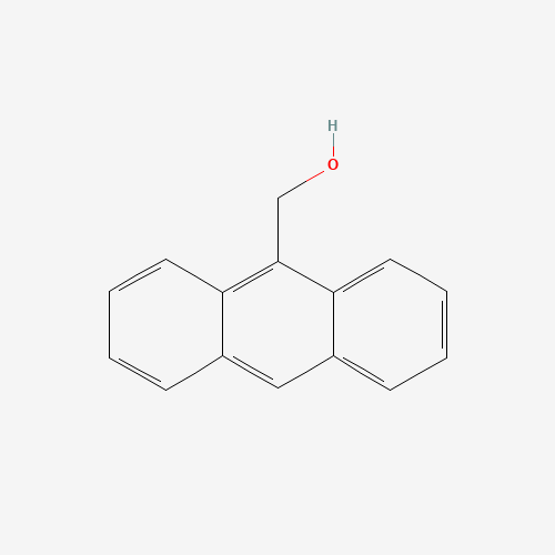 9-Anthracenemethanol (CAS: 1468-95-7) - Chemical Structure and Molecular Formula 