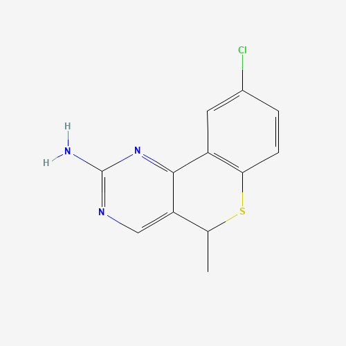 9-CHLORO-5-METHYL-5H-BENZO[5,6]THIINO[4,3-D]PYRIMIDIN-2-AMINE (CAS: 254429-65-7) - Related Chemical Product