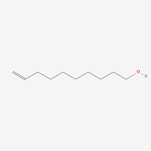 9-DECEN-1-OL (CAS: 13019-22-2) - Chemical Structure and Molecular Formula 