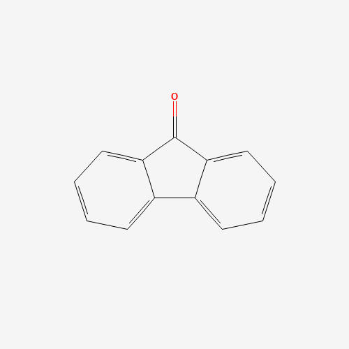 9-Fluorenone (CAS: 486-25-9) - Chemical Structure and Molecular Formula 