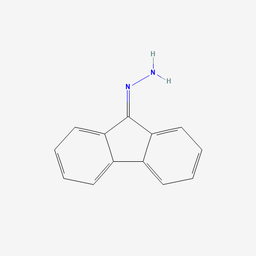 9-FLUORENONE HYDRAZONE (CAS: 13629-22-6) - Chemical Structure and Molecular Formula 