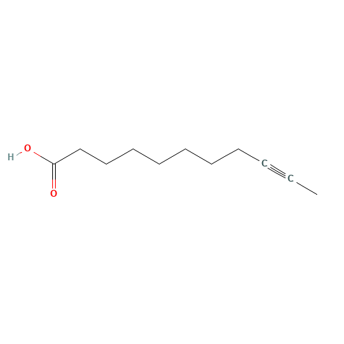 9-UNDECYNOIC ACID (CAS: 22202-65-9) - Chemical Structure and Molecular Formula 