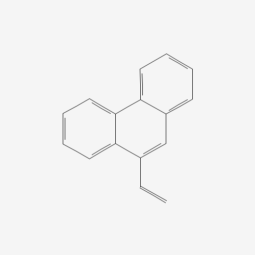 9-VINYLPHENANTHRENE (CAS: 14134-06-6) - Chemical Structure and Molecular Formula 